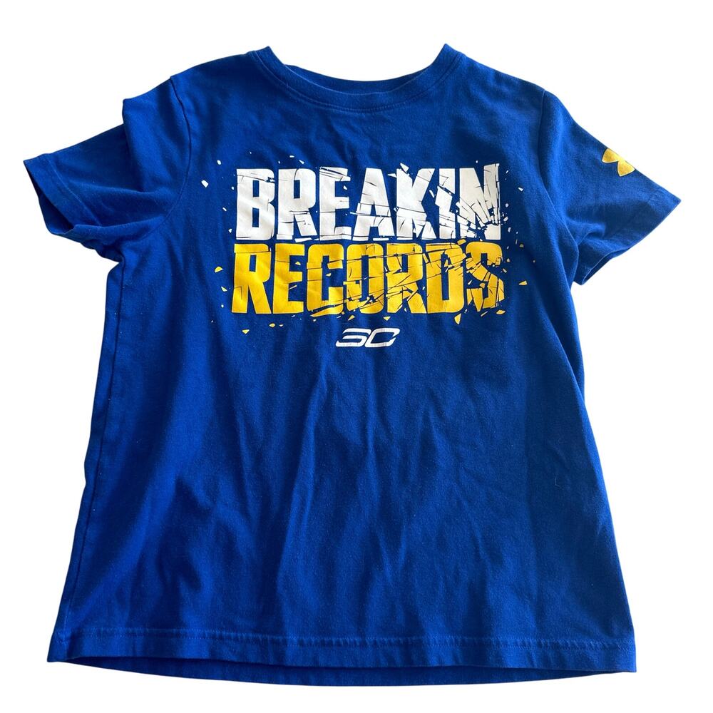 Nike Steph Curry breaking records tee